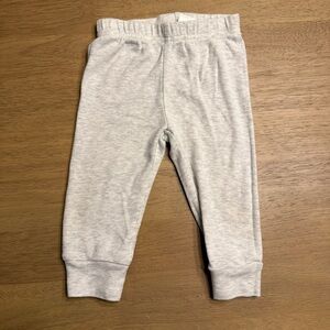 Carter's Light Gray soft pants 12M
